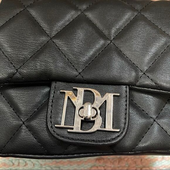 Badgley Mischka Clutch Bag w/ Faux Pearl Handle NWT - Picture 8 of 16